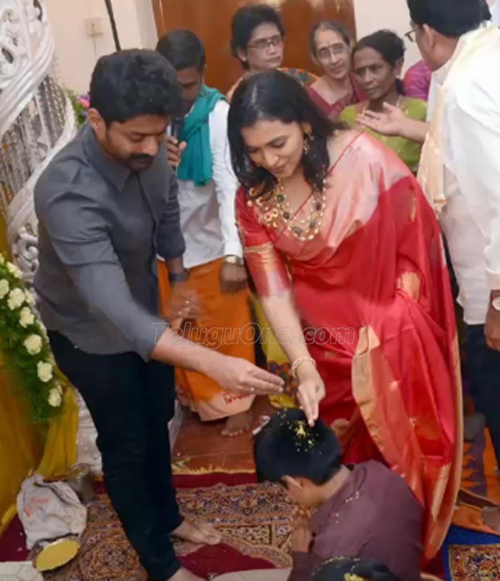 Nandamuri Janakiram Sons Dhoti Function Photos